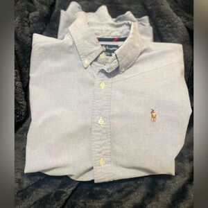 Polo Ralph Lauren Light Blue Oxford Button-Down Shirt